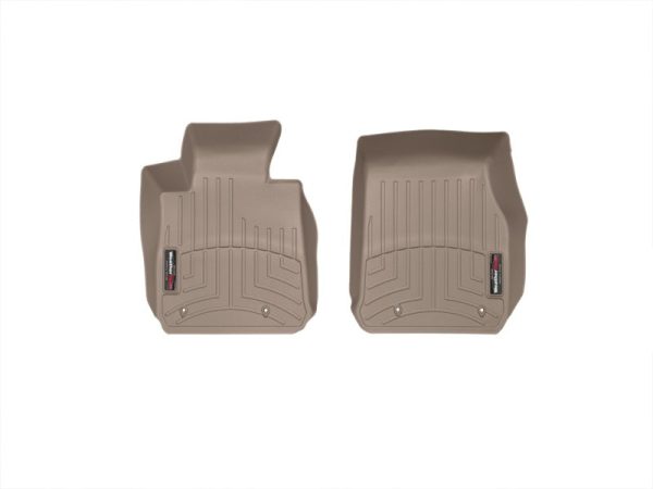 WeatherTech 12+ BMW 3-Series Front FloorLiner - Tan Supply - Image 2